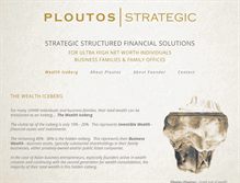Tablet Screenshot of ploutosstrategic.com